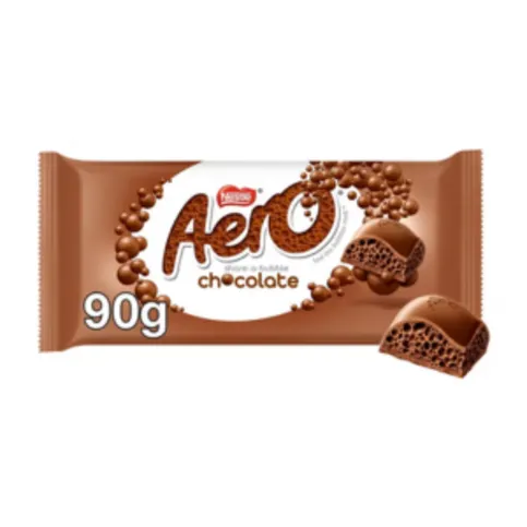 Aero Milk Chocolate Sharing Bar 90g