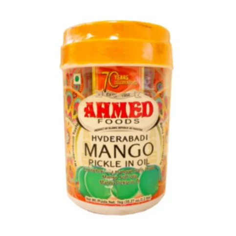 Ahmed Foods Mango Pickle in Oil Hyderabadi Taste 1kg