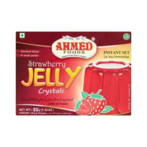 Ahmed Jelly Mix Strawberry 80g