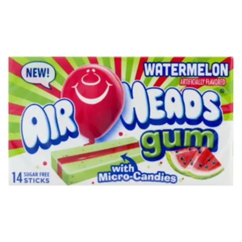 Airheads Gum Watermelon 33g