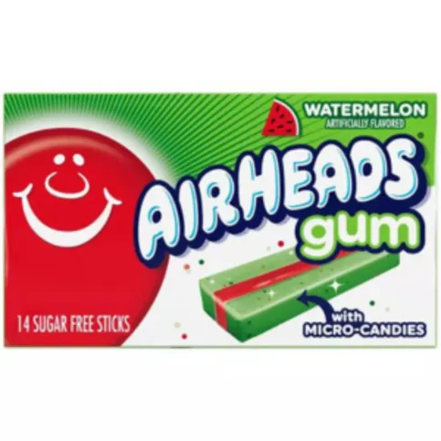 Air Heads Gum Watermelon 14 Pack