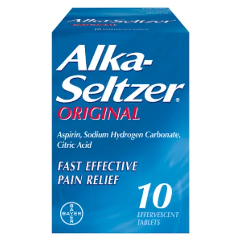 Alka-Seltzer Original Aspirin Effervescent 10 Tablets