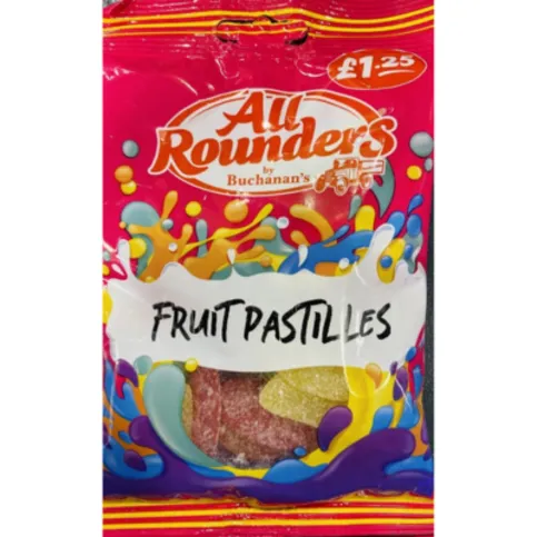 All Rounders Fruit Pastilles 110g