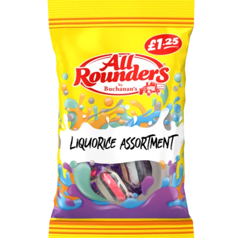 All Rounders Liquorice Assortment 110g