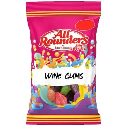 All Rounders Wine Gums 110g