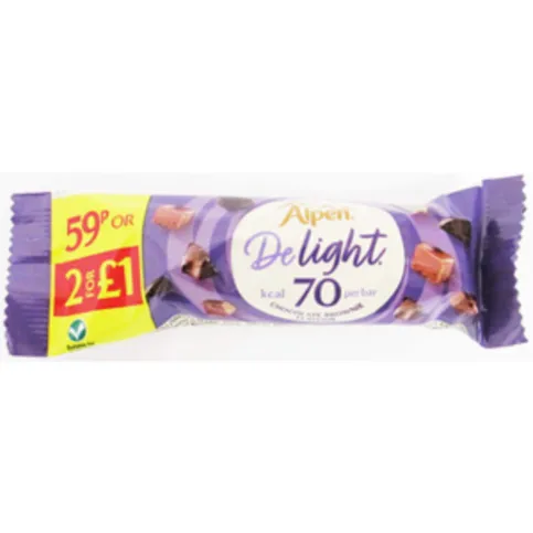 Alpen Delight Chocolate Brownie 24g
