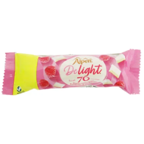 Alpen White Choc, Raspberry & Shortcake 19g