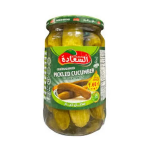 Al Saadah Pickled Cucumber 660g