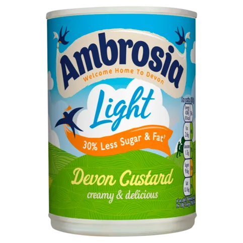 Ambrosia Low Fat Custard Can 400g