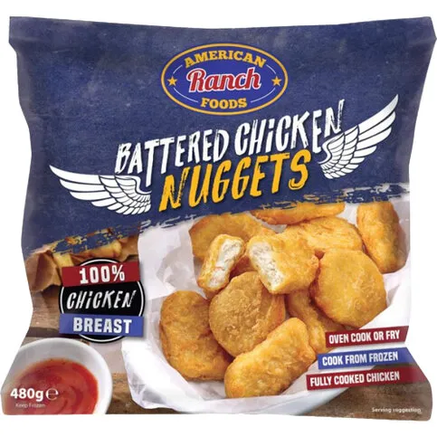 American Ranch Battered Chicken Nuggets 480g