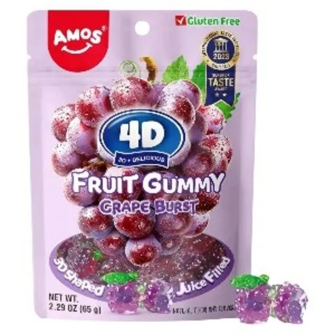 Amos 4d Gummy Burst Grape