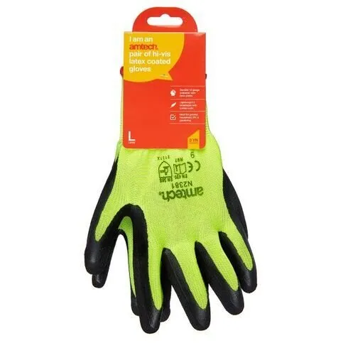 Rubber Coated Working Glove Each