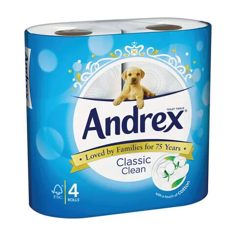 Andrex Classic Clean Toilet Tissue