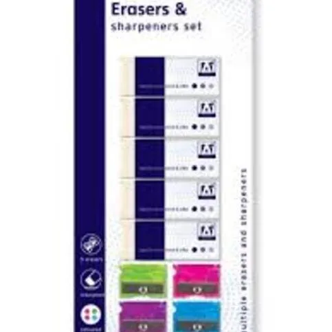 Anker 5 Erasers N 4 Sharpeners