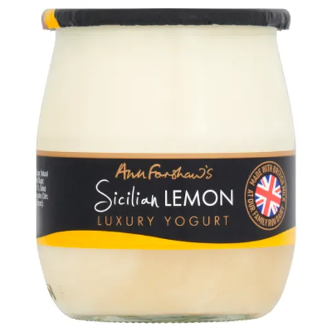 Ann Forshaw's Sicilian Lemon Luxury Yogurt 140g