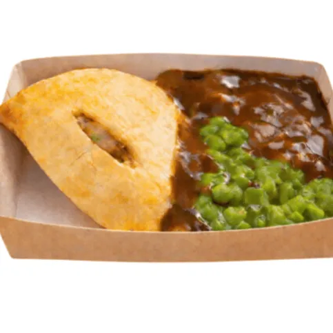 Any Pastie, Mushy Peas and Gravy for £4.99