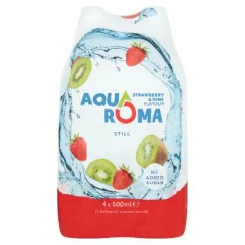 Aquaroma Still Strawberry & Kiwi 4 Pack