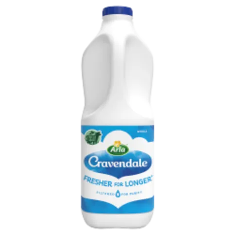 MILK: ARLA CRAVENDALE WHOLE 2LTR