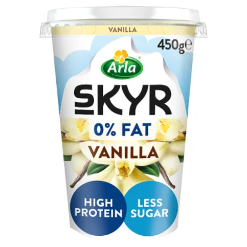 Arla Skyr Vanilla Icelandic Style Yogurt 450g