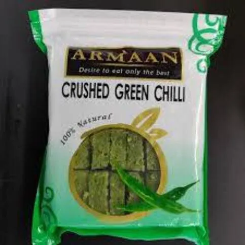 Armaan Crushed Green Chilly 400g