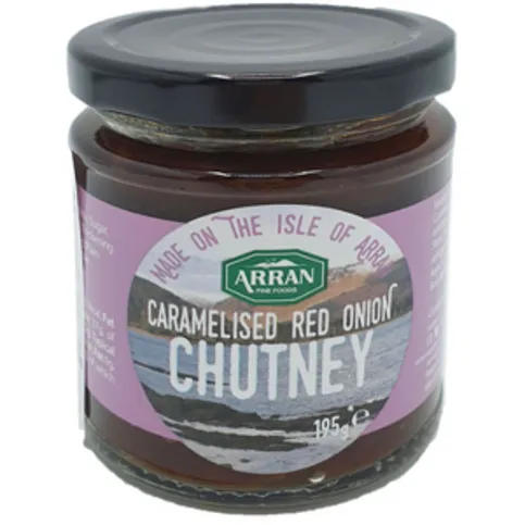 Arran Caramelised Red Onion Chutney 195g