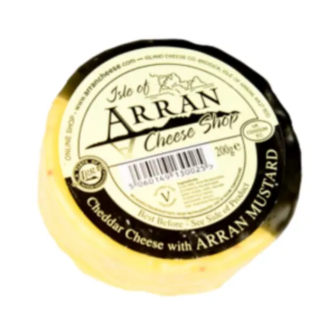 Arran Cheese Mustard 200g