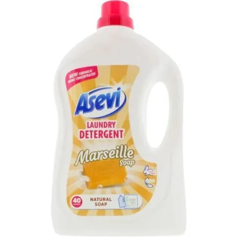 Asevi Laundry Detergent Natural Soap 40 Wash