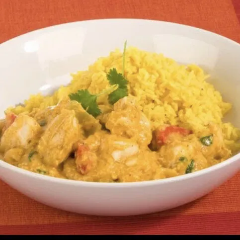 Asia Tandoori Chicken Tikka Korma Curry/Rice 450g (CHILLED READY MEAL)