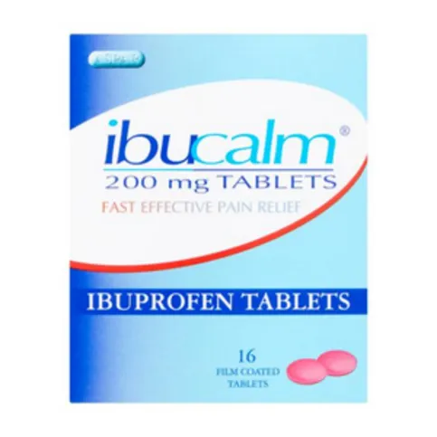 Aspar Ibucalm 200mg Ibuprofen 16 Film Coated Tablets