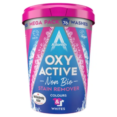 Astonish Oxy Action Non Bio Stain Remover 625g