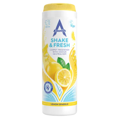 Astonish - Shake & Fresh Carpet Freshener _ Lemon Sparkle _ 400g