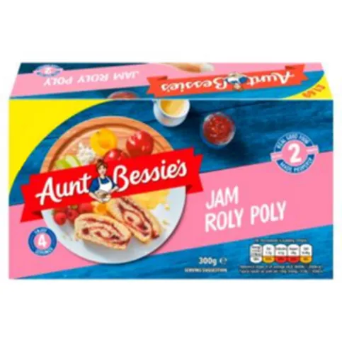 Aunt Bessie's Jam Roly Poly 300g