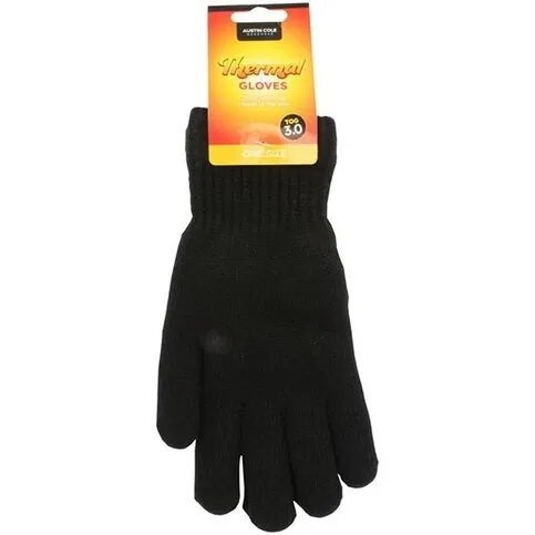 Austin Cole Black Thermal Gloves