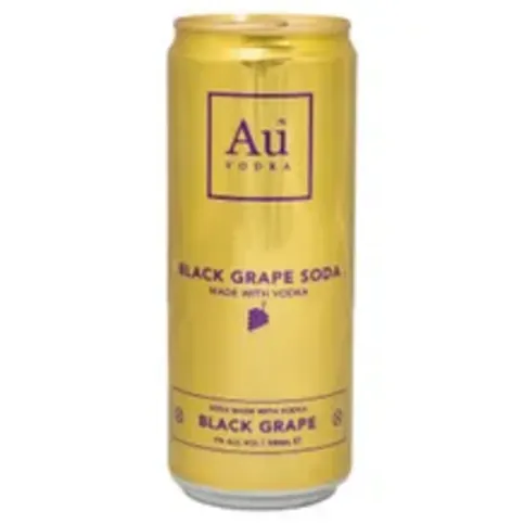 Au Vodka Black Grape Soda Made with Vodka 330ml
