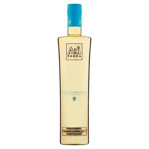 AU VODKA BLUE RASPBERRY 35.2% 70CL