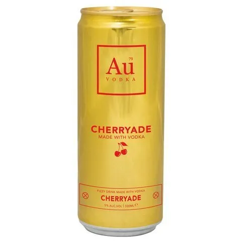 Au Vodka Cherryade Can 5% 330ml