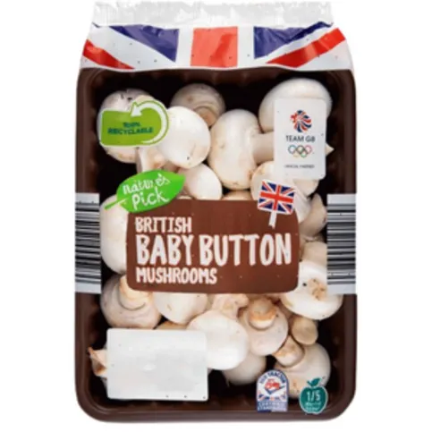 Nature's Pick Button Mushrooms 200g