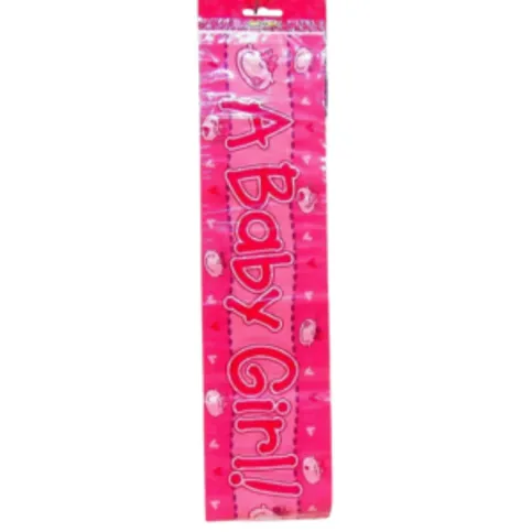 Baby Girl Banner