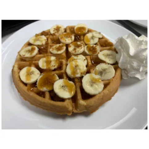 Banoffe Waffle & Ice Cream