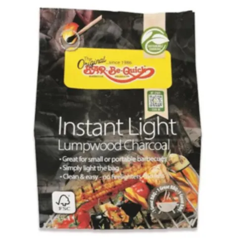Bar-Be-Quick Instant Lighting Charcoal 3 Pack