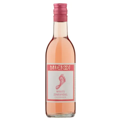 small Barefoot White Zinfandel Rosé Wine 18.7cl