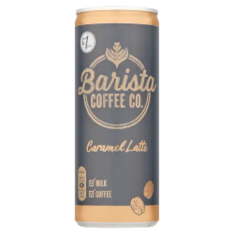 CHILLED: BARISTA CARAMEL LATTE CAN PM£1.10 250ML