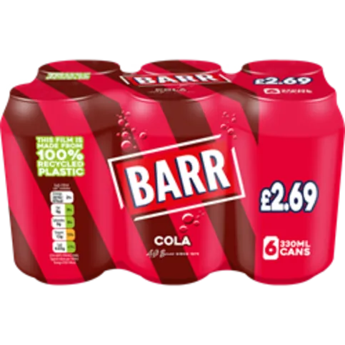 BARR COLA 6PK PM£2.69 (6X330ML)