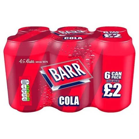Barr Cola 6 x 300ml
