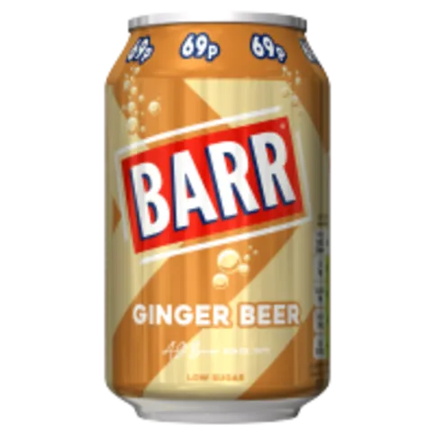 BARR GINGER BEER CAN PM69P 330ML