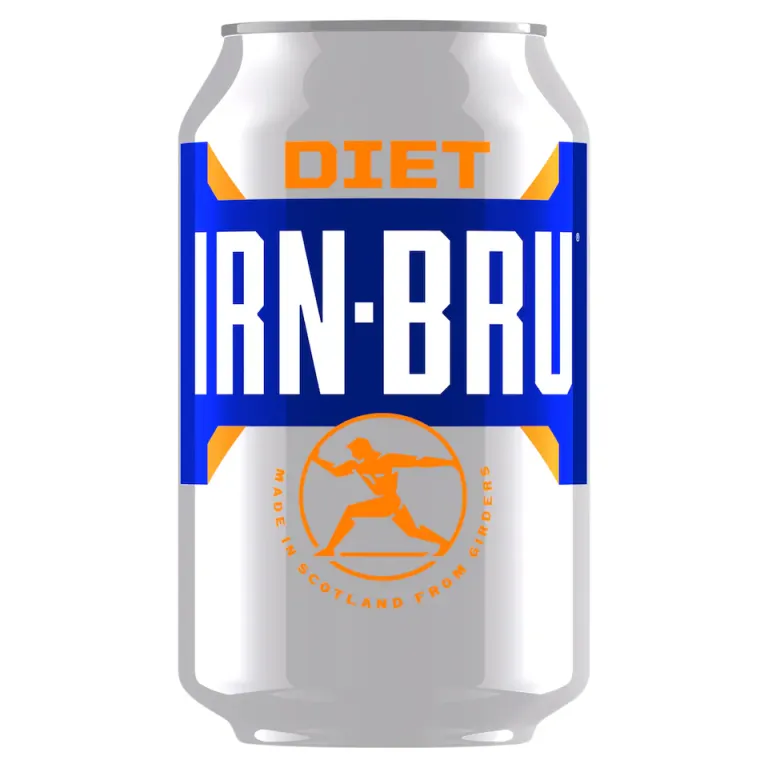 Barr Irn Bru Diet Can 85p 330ml