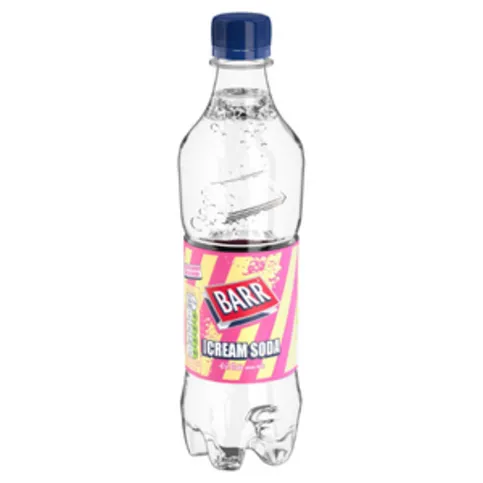 Barrs American Cream Soda 500ml [CHILLED BOTTLE]