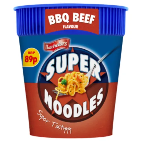 Batchelor's Super Noodles BBQ Beef Flavour 75g