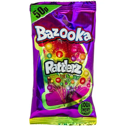 Bazooka Rattlerz Sour 40g