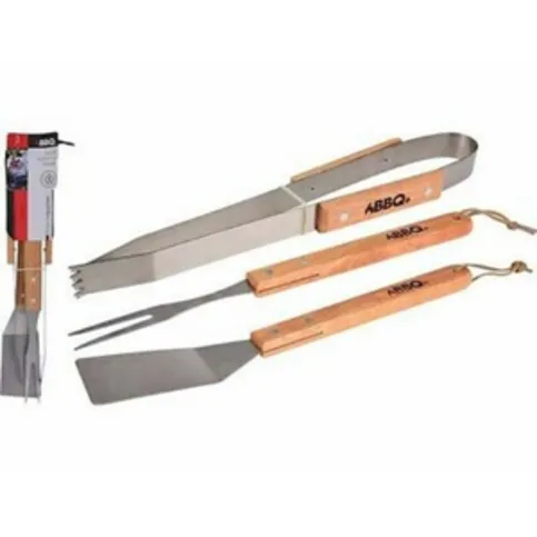 BBQ Tool Set 3 Piece